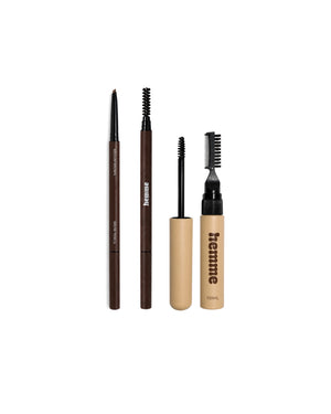 Hemme Brow Duo: Brow Pencil and 2 in 1 Brow Freeze Gel